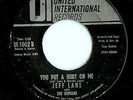 Jeff Lane: You Put A Hurt On Me  Popcorn/ Mod/ Northern Soul
