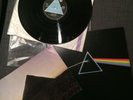 PINK FLOYD THE DARK SIDE OF THE MOON SOLID BLUE TRIANGLE 1ST JAPANESE PRESSING