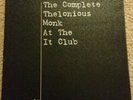 Complete Thelonious Monk At The It Club -Mosaic Box Set 4 LP 180gm Vinyl NM/EX