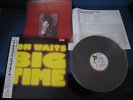 Tom Waits Big Time Japan Vinyl LP OBI Promo Label Copy, with Mini Poster Ribot