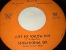 Sensational Six Black Gospel Quartet S&H Records Benton Harbor, MI