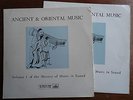 Ancient & Oriental Music (c.1960's 2 LP Set. HLP1&2) History of Music in Sound