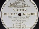(R) MELBA NELLIE Opera 78rpm Lilac Melba 94007 Away on the Hill the Runs  Stream