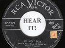 The Robins DOO WOP 45 (RCA 5271 -original) All Night Baby/ Oh Why