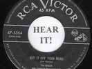 The Robins DOO WOP 45 (RCA 5564 -original) Get It Off Your Mind/Don't Stop Now