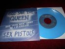 SEX PISTOLS - GOD SAVE THE QUEEN - BRAZILIAN - BLUE WAX - CLASH,DAMNED,RAMONES