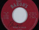 Reggae 45 LIZZY What a Lalla BARON'S HEAR