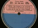 UNRELEASED ORIGINAL 1970 UK DECCA /  DERAM NOVA LP SDN 18 WILLOW PATTERN