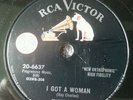 78 RPM RCA VICTOR ELVIS PRESLEY 1956 I GOT A WOMAN -I'M COUNTING ON YOU