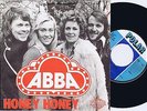 ABBA Honey Honey b/w King Kong Song Danish 45PS 1974 Polar