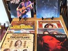 Lot: 8 Willie Nelson LPs:Stardust, Red Headed Stranger,Willie & Fam Live,Outlaws