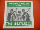 BEATLES - Paperback Writer BLUE back ARCHIVE / MINT(-) PS 45 sleeve ONLY Swe´66