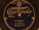 78 RPM  The Bucktown Five / The Happy Harmonists, Claxtonola 40353, EE+  jazz