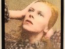 DAVID BOWIE Hunky Dory 1971 LP RCA LSP-4623 orange w/ lyrics & Fan Club insert