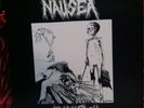 NAUSEA - Extinction LP 1990 UK Hardcore Punk Crass Germs Minor Threat