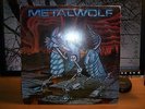 METALWOLF DOWN TO THE WIRE 1986 PRIVATE PRESS HEAVY METAL W/SIGNED LYRIC SLEEVE