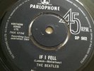 The Beatles If I Fell DP 562 UK PARLOPHONE EXPORT 7