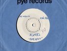 KINKS RARE ONE SIDED DEMO APEMAN EXCELLENT UNMARKED PYE 45 RAY DAVIES SONG