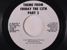 MICHAEL ZAGER: Theme From Friday The 13th Part 3 / Rock Bottom 45 (dj) Soul