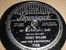 TEDDY WILSON & His Orchestra BILLIE HOLIDAY I cried for you 78 BRUNSWICK 7729