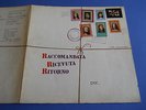 LP ITALIAN PROG RACCOMANDATA CON RICEVUTA DI RITORNO - ORIGINALE