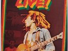 BOB MARLEY & WAILERS: Live ISLAND USA vinyl lp w/ POSTER REGGAE NM- STUNNING