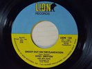 Vicki Britton 45 SHOOT OUT ON THE PLANTATION / ELIJAH STONE   Lion M- soul