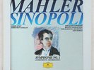 G MAHLER symph No.2 2 LP box G Sinopoli DGG Dig 1986 NM