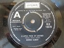 DONNIE ELBERT   A Little Piece of Leather   RARE '72 UK DEMO   LONDON   NR MINT