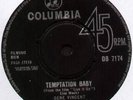 [BARRY MANN] GENE VINCENT   TEMPTATION BABY / WHERE HAVE YOU BEEN   1963 UK 7