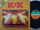 AC/DC -- TOUCH TOO MUCH ************* ORIGINAL EX 1979 **** LIMITED EDITION