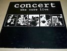 THE CURE - Live Concert - VINYL LP ALBUM - Fiction 1984, fixh10, A1 B1 - NM