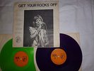 Rolling Stones   Get Your Rocks Off 2 LP  green & purple wax TMOQ