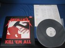 Metallica Kill 'Em All Japan Vinyl LP Promo White Label Copy Heavy Metal