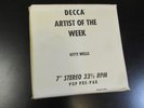 KITTY WELLS pop pre-pack DECCA ARTIST OF THE WEEK Jukebox Only 45 SET 7” SEALED