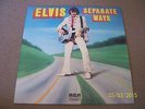 ELVIS PRESLEY  Separate Ways & INNER  1972  USA RCA Camden  NEAR MINT