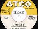 Pat & The Satellites SURF GARAGE INSTRO 45 (Atco 6131) Jupiter-C / Oh Oh  VG++