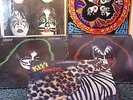 5 KISS LP Albums Animalize Dynasty Rock and Roll Over plus