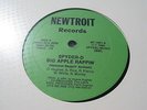 SPYDER-D BIG APPLE RAPPIN NEWTROIT,Rare Original Random Rap 12
