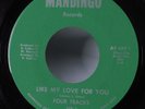 Northern Soul 45 FOUR TRACKS Like My Love For You MANDINGO NM HEAR