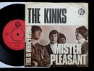 THE KINKS Mister Pleasant 45/PS Danish  PYE 7N 17314-2 EXPORT EX+