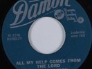 Black Gospel 45 VOICES OF ZION All My Help Comes From the Lord DAMON HEAR