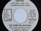 Deep Soul 45 HAMILTON MOVEMENT Love Man LOOKOUT VG+ HEAR
