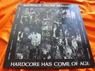 Colored Vinyl Punk Compilation LP: Message From America   Hardcore Has Come Of