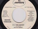 Rock 45 - David Bowie - All The Madmen - Mercury - VG+ mp3 - promo