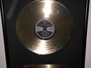 SLAYER SEASONS IN THE ABYSS GOLD SALES AWARD orig. RARE