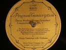 78 RPM   Hoagy Carmichael, Victor L-16009 Program Transcription No. 1, EE+ jazz