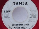 Soul 45 MARVIN GAYE & TAMMI TERRELL California Soul TAMLA RED WAX HEAR