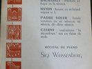 SIGI WEISSENBERG / BACH- LISZT - HAYDN - SOLER ..      / LUMEN