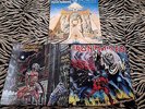 IRON MAIDEN Powerslave-Number Of The Beast-Somewhere In Time 3 LP Lot MINT